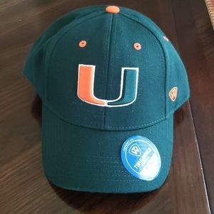 Miami Hurricanes Fitted Baseball Cap